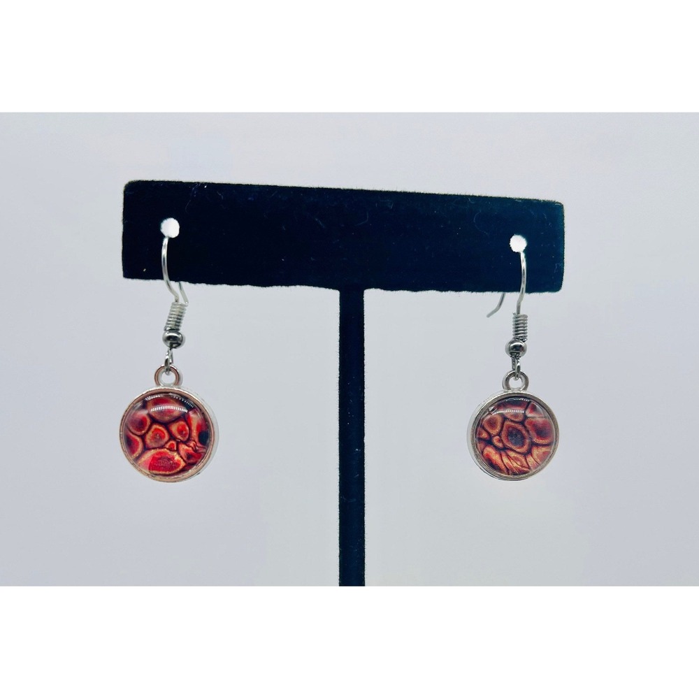 Acrylic Paint Skin Jewelry Earrings